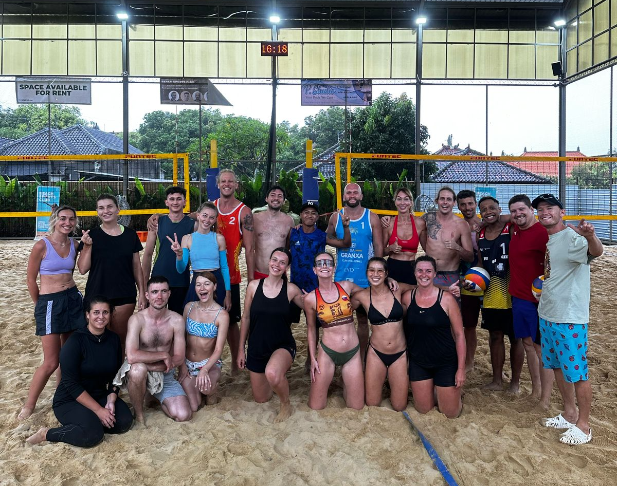 Beach volleyball facility
